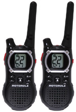 Motorola Talkabout EM1000 (Black).  2 each (Alkaline)